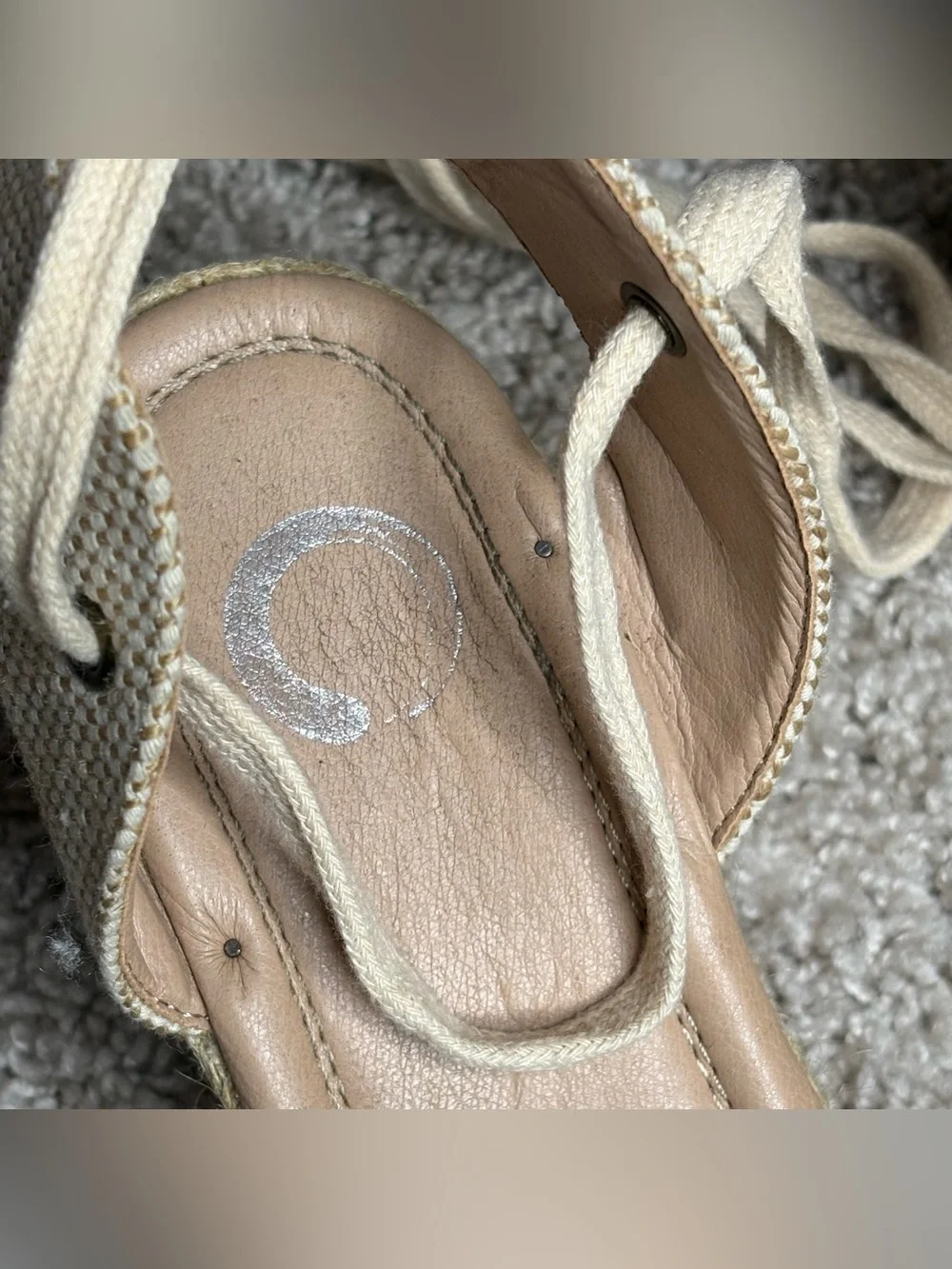 Journee Collection Monte Espadrille Wedge Sandals in Canvas